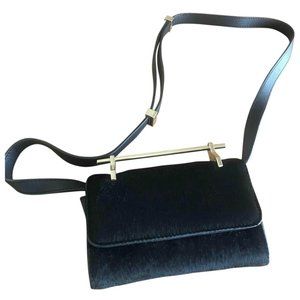 M2Malletier calf leather crossbody bag